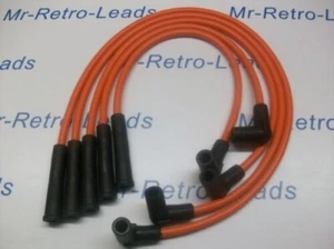 ORANGE 8MM PERFORMANCE IGNITION LEADS NOVA 1.3 1.4 HEI DISTRIBUTOR QUALITY LEADS - Picture 1 of 4