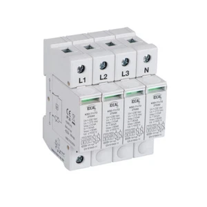 Protección contra sobretensiones KSD KSD-T1T2 275/240 3P+N interruptor de protección contra sobretensiones 23920 - Imagen 1 de 2