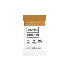 Soylent Squared Plant-Based 100 Calorie Snack Bars Gluten Low Sugar 6g