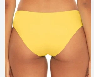 Parte inferior de bikini Becca by Rebecca Virtue Color Code Jordan Hipster talla mediana amarilla - Imagen 1 de 7