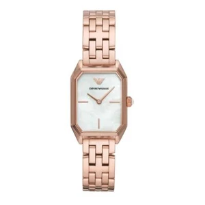 Armani Rose Gold Steel Watch - Picture 1 of 2