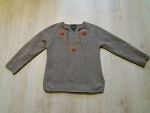 vintage LAURA ASHLEY wool sweater size S - Picture 1 of 5