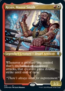 MTG - (Etched Foil) REYAV, MASTER SMITH - Commander Legends (U) - Bild 1 von 1