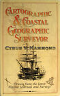Rustic/Vintage Cartographic & Coastal Georgraphic Surveyor Tin Metal Sign
