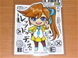 Etiqueta lateral B Gyakuten Saiban Kizuki Kokone Let'S Do pegatina Capcom - Imagen 1 de 2