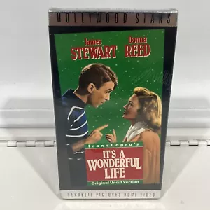 It's A Wonderful Life VHS | Brand New Sealed | James Stewart Donna Reed - Picture 1 of 6