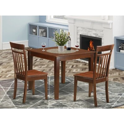 Table And Chair Set With A Dining Table And Kitchen Chairs - Image 1 of 4