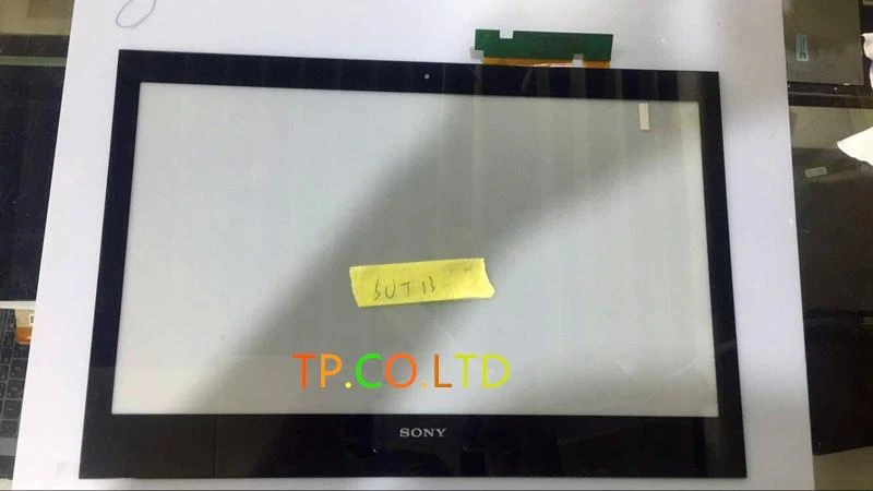 Touch Screen Digitizer Panel Front Glass for Sony SVT13 Series (NO LCD) +Bezel - image 1 of 1