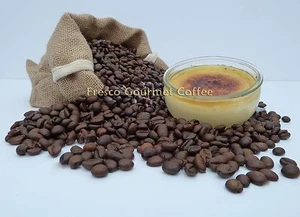 Granos de café Creme Brulee sabor 100 % grano arábica o molido - Imagen 1 de 1