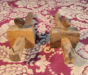 Pair of Vintage Wooden Mortise Gauges - Picture 1 of 9