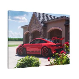 Porsche 911 GT3 RS High Resolution Museum Quality Horizontal Canvas Print #003 - Picture 1 of 10