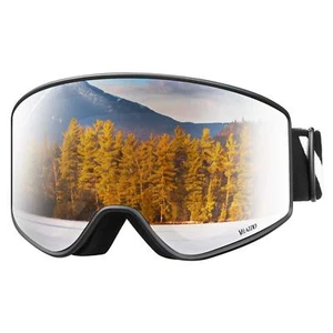  Ski Goggles, Snowboard Goggles - Double Layer Interchangeable Lens, - Picture 1 of 8