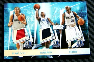 2005-06 LUXURY BOX DIRK NOWITZKI / JASON TERRY/ JOSH HOWARD 5 PLAYER JERSEY CARD - Picture 1 of 2