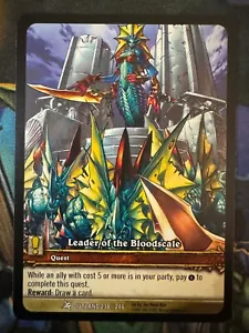 World of Warcraft TCG Outland Extended Art Leader of the Bloodscale - Picture 1 of 2