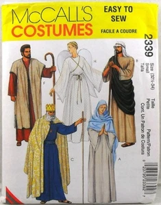 UNCUT McCall's 2339 Krippenkostüme, Truhe 32,5-34 - Bild 1 von 1