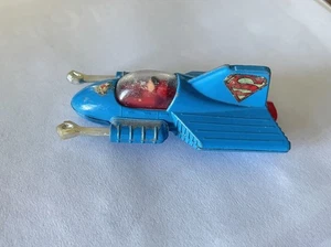 Vintage Supermobile Die Cast Vehicle Corgi 1979 Superman Working Fists - Picture 1 of 6