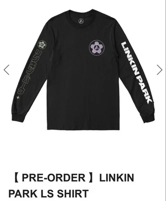 Linkin Park  Peace And After Black Xl Long T - Image 1 of 3