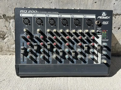 Peavey RQ200, Vintage Six Channel Mini Console (as is) - Image 1 of 4