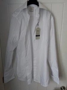 Men's Brand New White Slim Fit Shirt 14.5 R - Picture 1 of 3