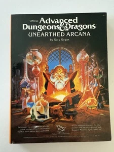 Advanced Dungeons & Dragons 1E Unearthed Arcana Minibook Anniversary Print 4”x3” - Bild 1 von 7