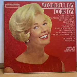 Doris Day Wonderful Day Columbia Special Products LE Vinyl LP 33 RPM VTG 1961 - Picture 1 of 9