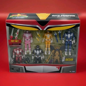 Mighty Morphin Power Rangers Re-Ignition Auto-Morphin Battle Pack w/ Goldar NEW - Picture 1 of 10