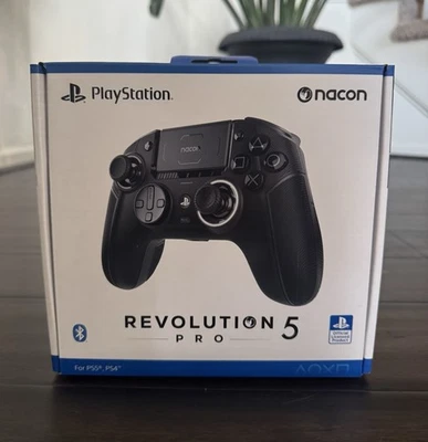 Nacon Revolution 5 Pro PlayStation Wireless Gaming Controller - Black NEW SEALED - Image 1 of 4
