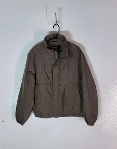 Dockers Stain Defender Men’s Full Zip Green Jacket Large Softshell - Picture 1 of 6