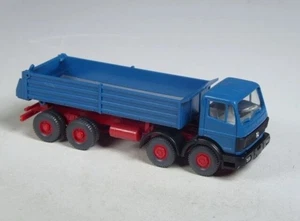 Wiking MB Mercedes Benz Pritschenkipper Kipper Blau 67400 Modell H0 1:87 - Bild 1 von 1