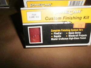 PINECAR CUSTOM FINISHING KIT-COMPETITION RED NEW - P409 -H31 - Picture 1 of 1
