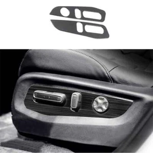For Honda CRV CR-V 2017-2021 Black Titanium Seat Adjust Handle Button Panel Trim - Picture 1 of 4