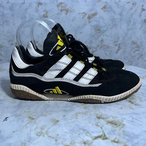 VTG 1998 Adidas Supernova Youth Kids Size 5.5 Shoes Black Indoor Soccer Cleats - Picture 1 of 14