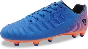 Vizari Laguna Kids Soccer Cleats - Royal Blue/Orange, Size 13.5, Firm Ground - Picture 1 of 6