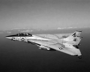 F-14 Tomcat Fighter Aircraft 1985 foto Ghost Riders Mar Mediterraneo 8X10 - Foto 1 di 2