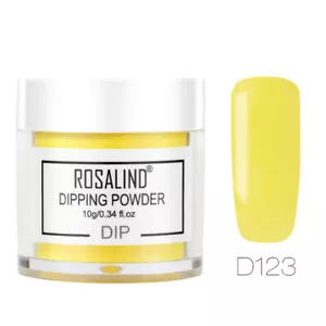 Rosalind Nails Dipping Powder - French or Gradient Effect - Durable - *YELLOW* - Picture 1 of 1