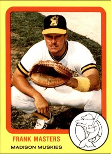 1988 Madison Muskies Police #15 Frank Masters Florisssant Missouri Baseball Card