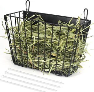 X Large Rabbit Hay Feeder Guinea Pig Hay Feeder Metal Frame Bunny Hay Feeder Gui - Picture 1 of 12