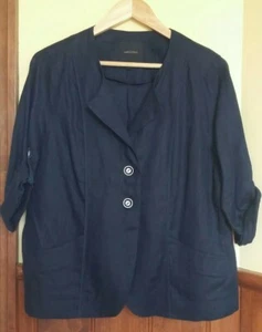 Marco Polo Ladies Blazer size 14 100% Linen - Picture 1 of 5