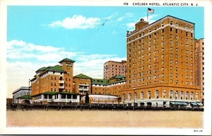 Vtg Atlantic City New Jersey NJ Chelsea Hotel 1920s View Postcard - Picture 1 of 2