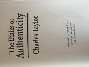 The Ethics of Authenticity by Charles Taylor - Picture 1 of 1