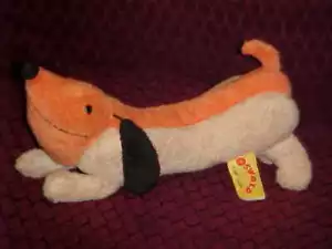 10 Zoll Oswald Weenie Hot Dog Plüschtier von Gund 2002 Viacom süß selten - Bild 1 von 3