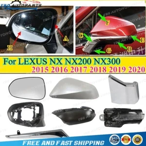 Side Mirror Frame Lower Cover LENS Lamp For LEXUS NX200 NX300 2015 2016- 2020 ✅ - Picture 1 of 47