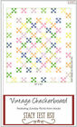 Quilt Pattern VINTAGE CHECKERBOARD Moda STACY IEST HSU Sunday Picnic JELLY ROLL