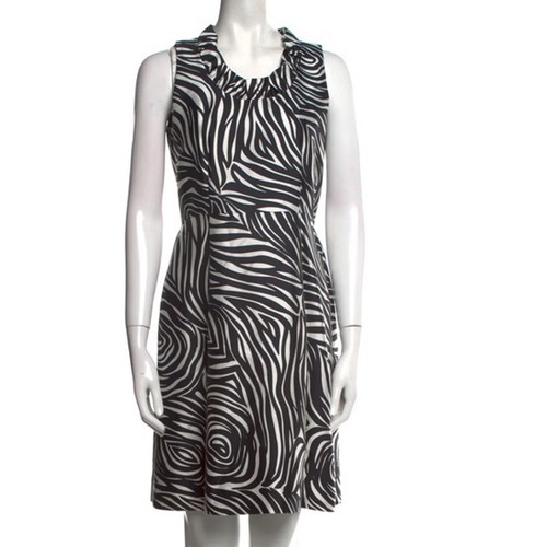 Abito con colletto Kate Spade in seta