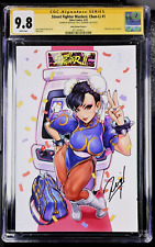 STREET FIGHTER MASTERS CHUN-LI #1 CGC SS 9.8 REIQ EXCLUSIVE VARIANT RYU CAMMY