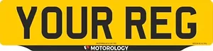 Rear UK Road Legal Car Registration Number Plates mot (PREMIUM) DVLA REG SELLER - Picture 1 of 1