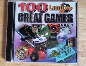 100 Grandi Giochi Per Macchine Linux Volume 1 [CD PULITI/SPEDIZIONE VELOCE] - Foto 1 di 8