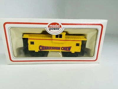 HO Scale Gauge Model Power Yellow Charleston Chew Caboose  - Image 1 of 4