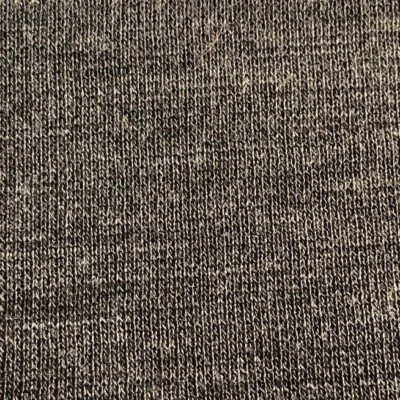 Vintage Double Knit Material Fabric Solid Dark Gray Stretch 46" x 68" Retro VTG - Image 1 of 4