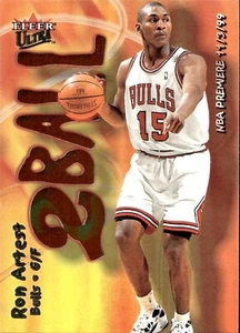 Ron Artest - 2000-01 Fleer Ultra - 2Ball #9 - Bild 1 von 2